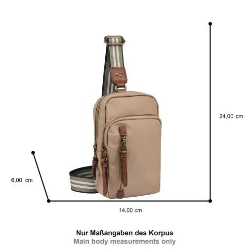 Camel Active Bari Sling backpack beige