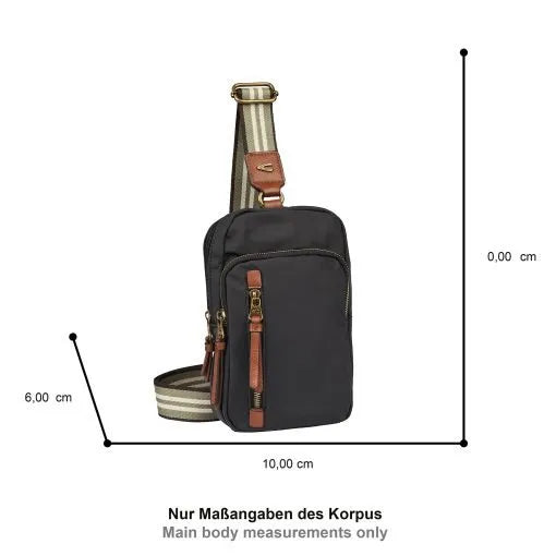 Camel Active Bari Sling backpack musta