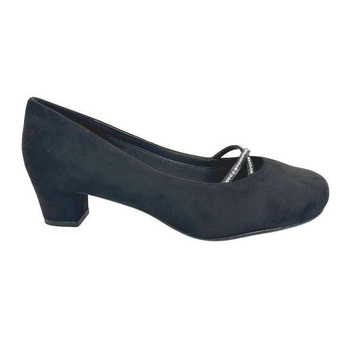 Chantana avokkaat laaja lesti musta