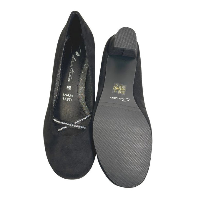 Chantana avokkaat laaja lesti musta