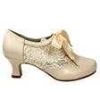 Chantana laajalestiset juhlakengät vaalea beige