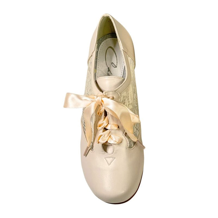 Chantana laajalestiset juhlakengät vaalea beige