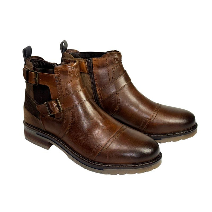 Dockers miesten nahkanilkkurit ruskea