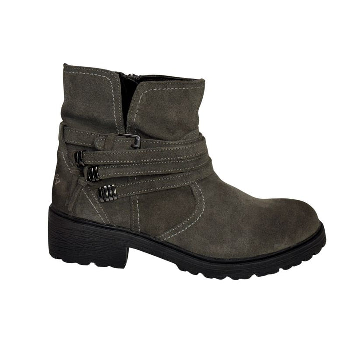 Dockers naisten nahkanilkkurit harmaa