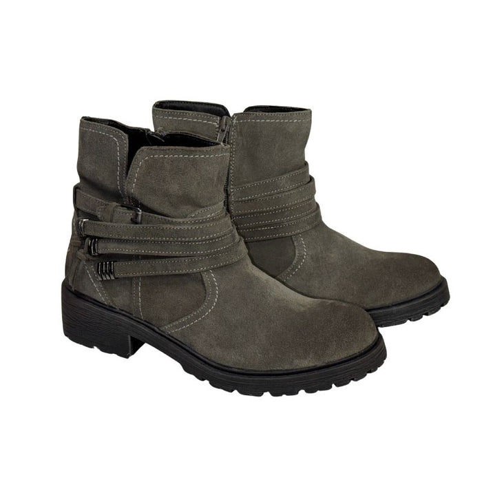 Dockers naisten nahkanilkkurit harmaa