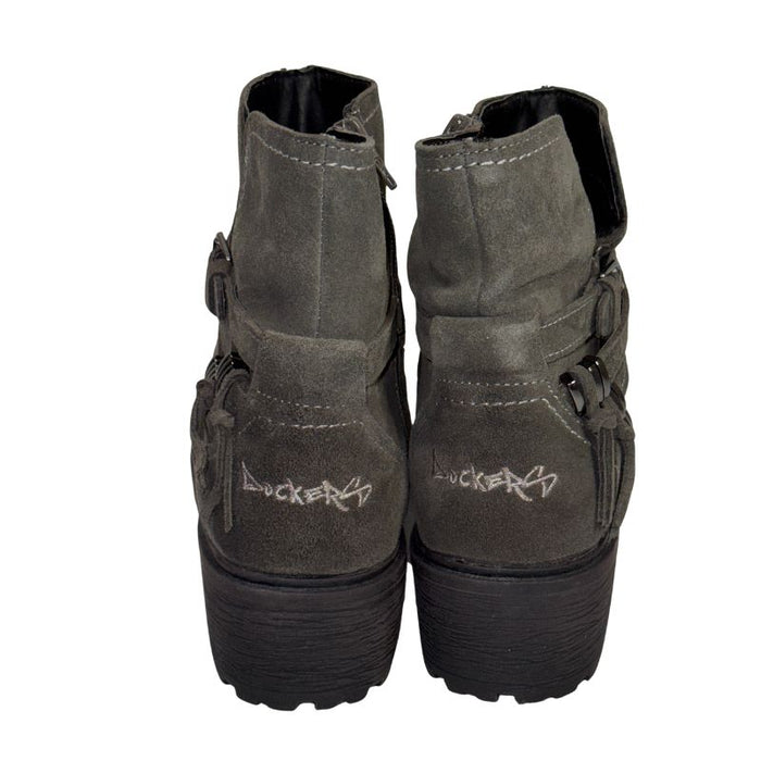 Dockers naisten nahkanilkkurit harmaa