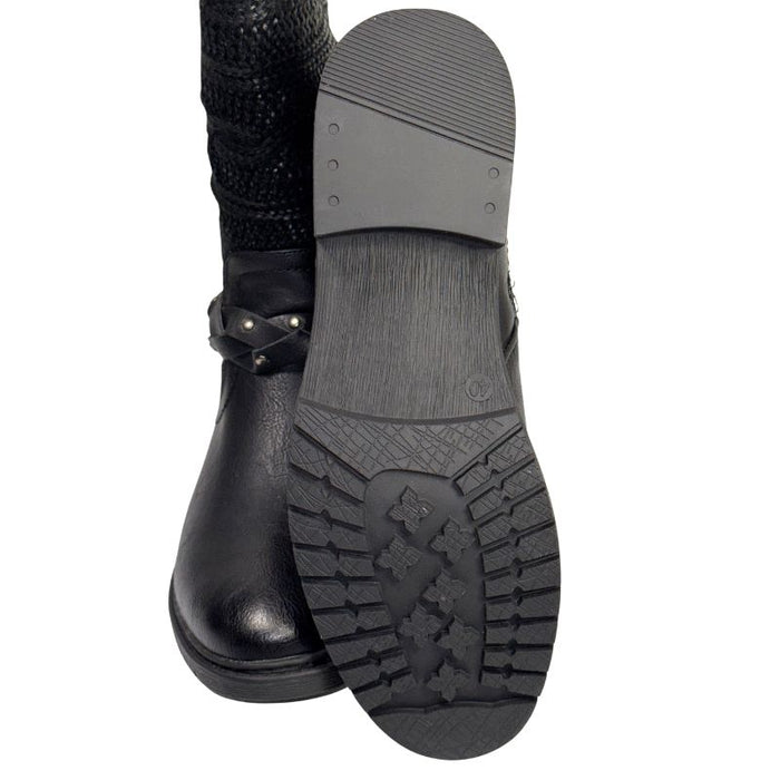 Dockers naisten saappaat musta