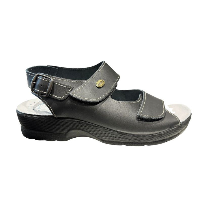 Työkengät Golden Fit pintanahkaa musta