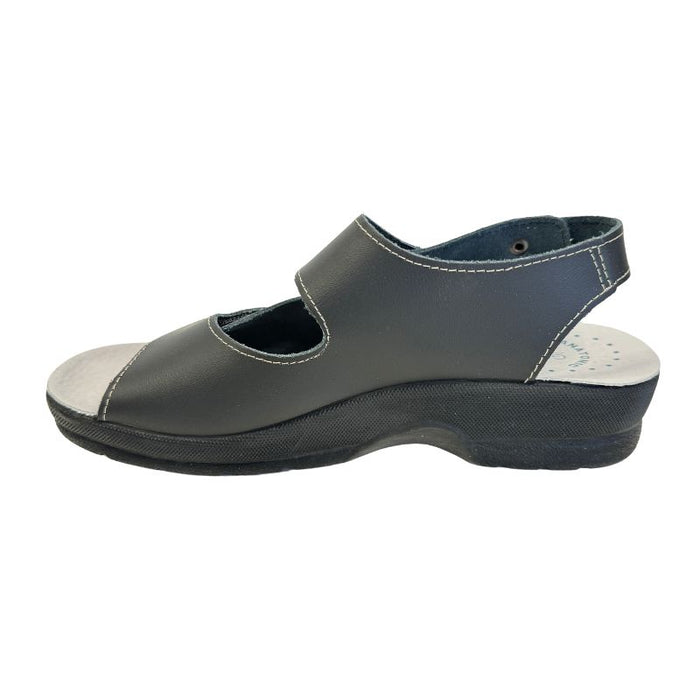 Työkengät Golden Fit pintanahkaa musta