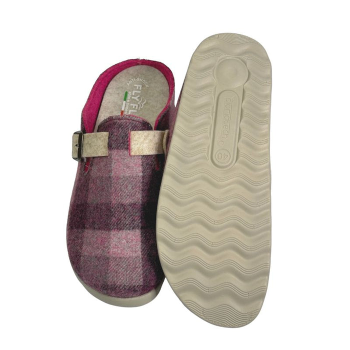 Fly Flot pistokkaat fuchia ruutu