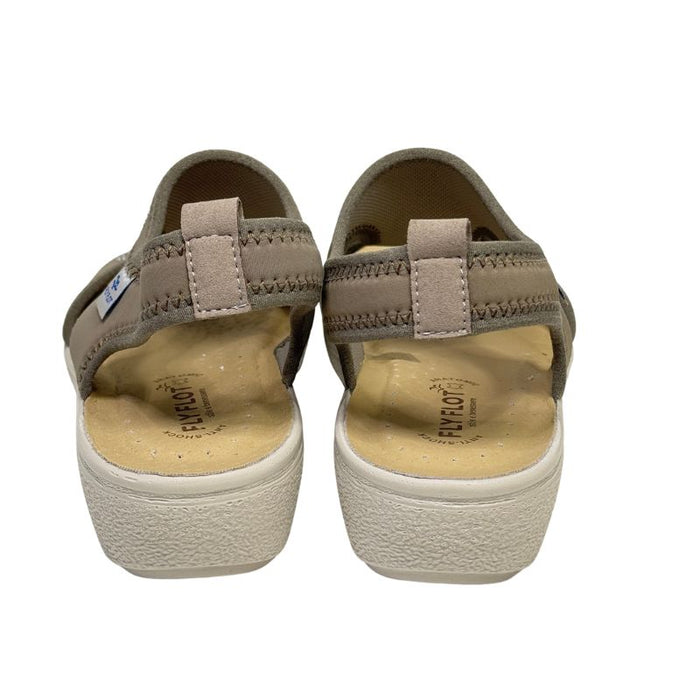 Fly Flot stretch sandaalit timantti taupe