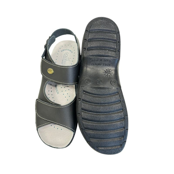 Työkengät Golden Fit pintanahkaa musta