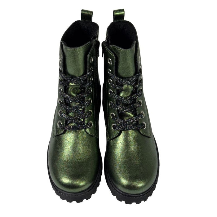 Ilves maiharit nahkaa metalin hohtoinen vihreä