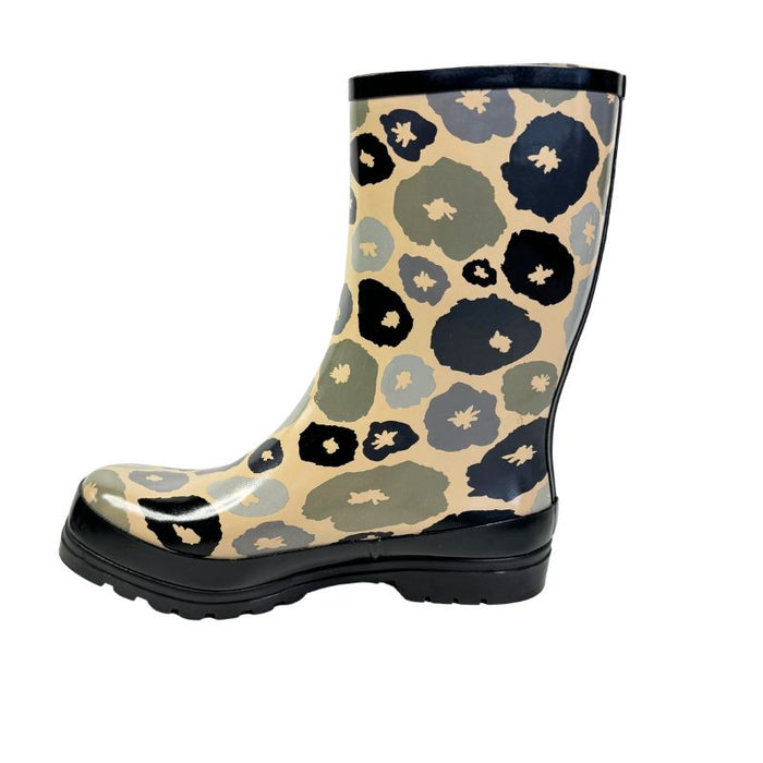 RistoMatti Ratia kumikengät Orvokit musta-beige