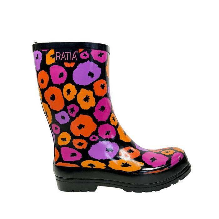 RistoMatti Ratia kumikengät Orvokit monivärinen