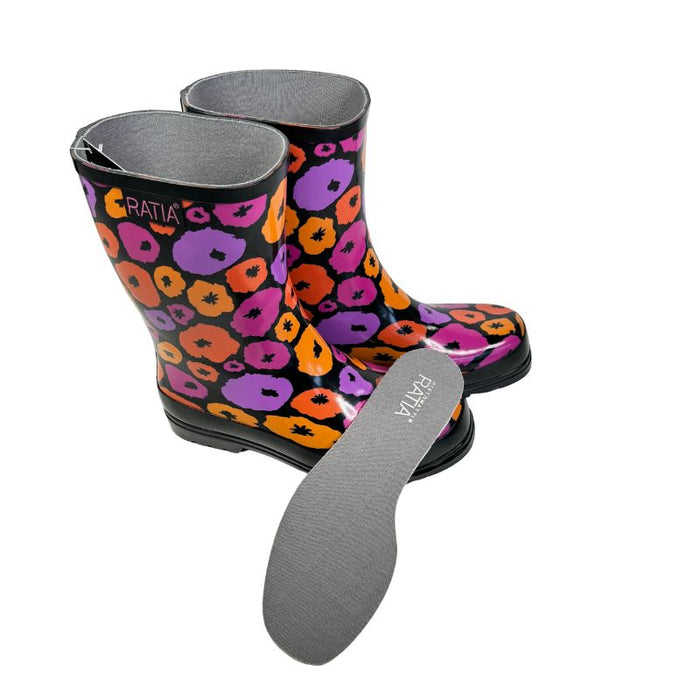 RistoMatti Ratia kumikengät Orvokit monivärinen