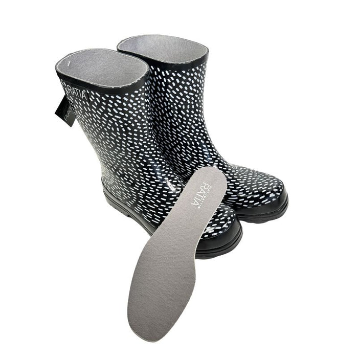 RistoMatti Ratia kumikengät Sade mustavalkoinen