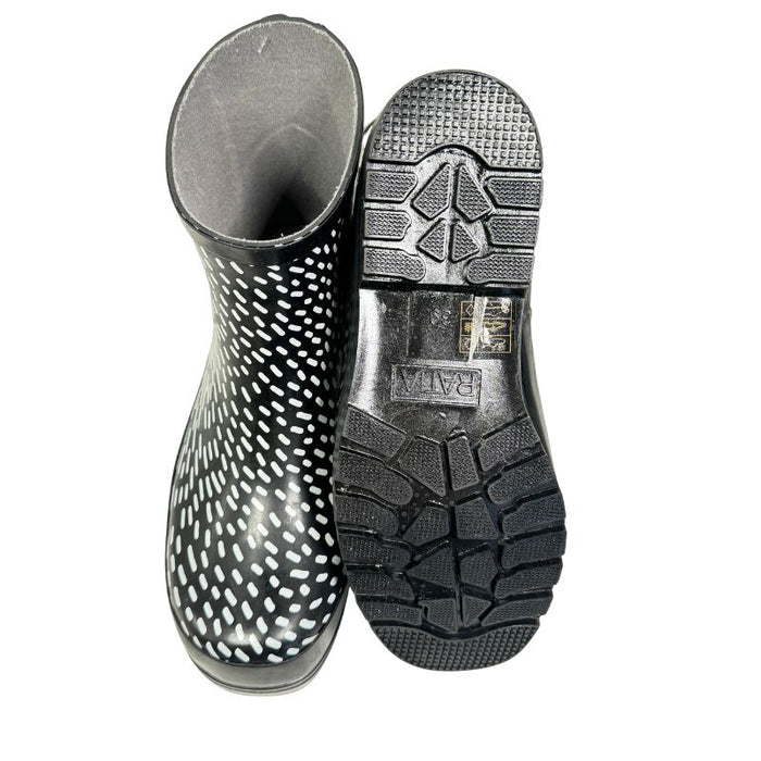 RistoMatti Ratia kumikengät Sade musta-valkoinen