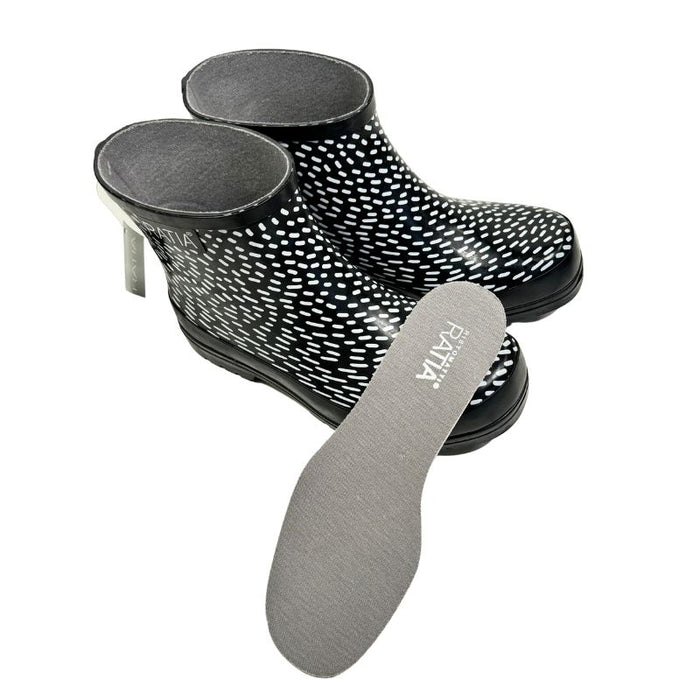 RistoMatti Ratia kumikengät Sade musta-valkoinen