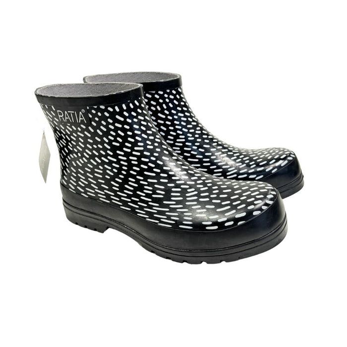 RistoMatti Ratia kumikengät Sade musta-valkoinen