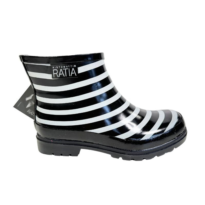 RistoMatti Ratia kumikengät Tasaraita musta-valkoinen