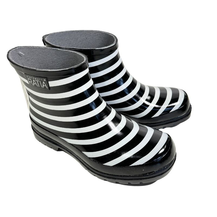 RistoMatti Ratia kumikengät Tasaraita musta-valkoinen