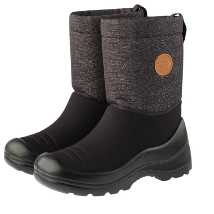 Kuoma Lumisatu talvisaappaat musta