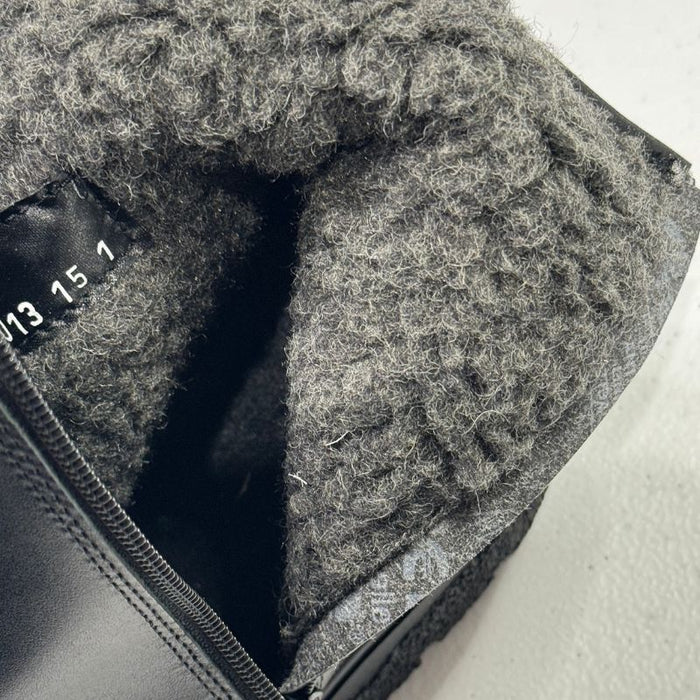 Topman miesten nilkkurit villavuorilla musta