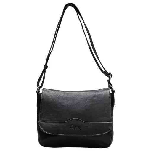 Nahkalaukku Oivi A. Eriksson musta