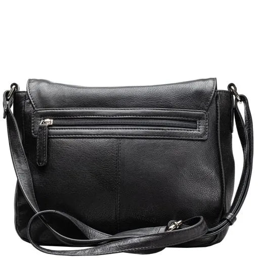 Nahkalaukku Oivi A. Eriksson musta