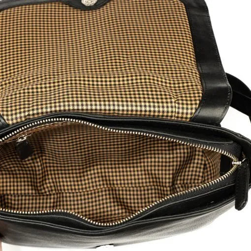 Nahkalaukku Oivi A. Eriksson musta