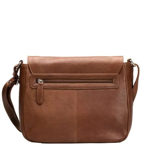 Nahkalaukku Oivi A. Eriksson tumman ruskea