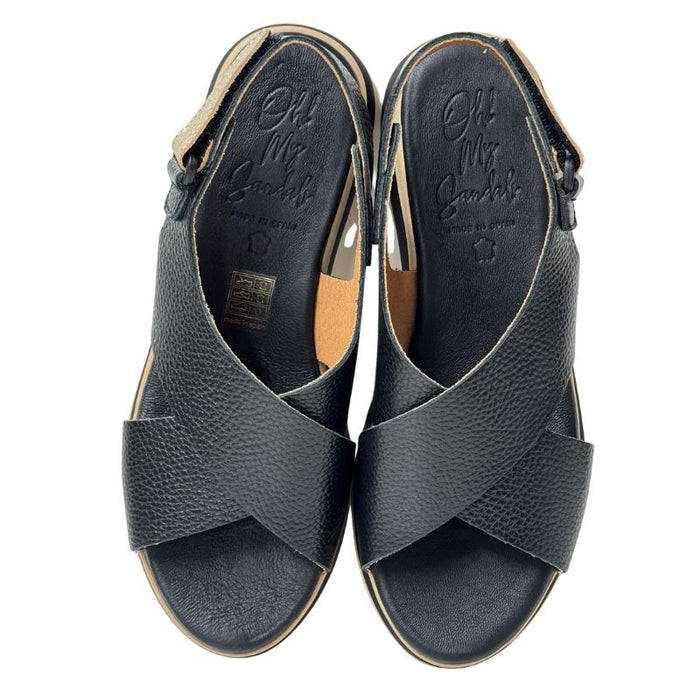 Oh My Sandals Sandaalit Doya Negro musta