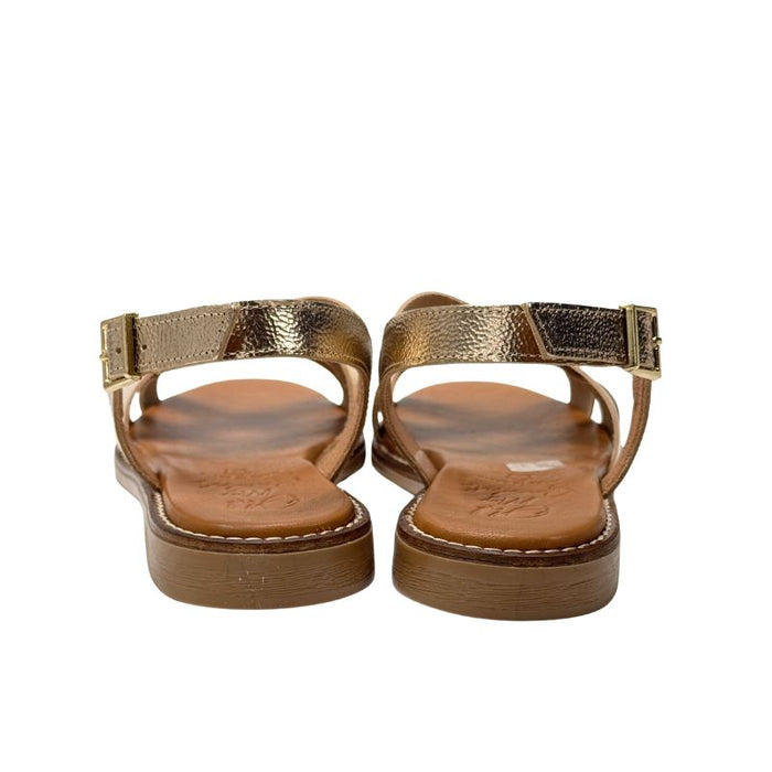 Oh My Sandals Sandaalit Duna cava kulta-hopea