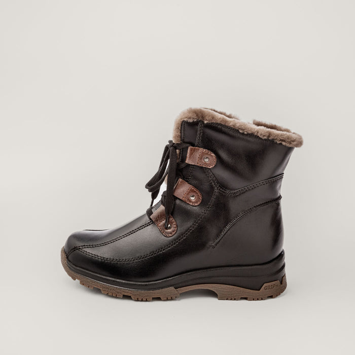 Piqant naisten turkisvuoriset talvinilkkurit musta