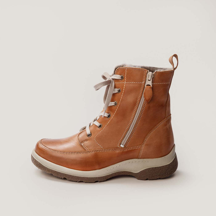 Piqant naisten lammasturkisvuoriset nilkkurit ruskea