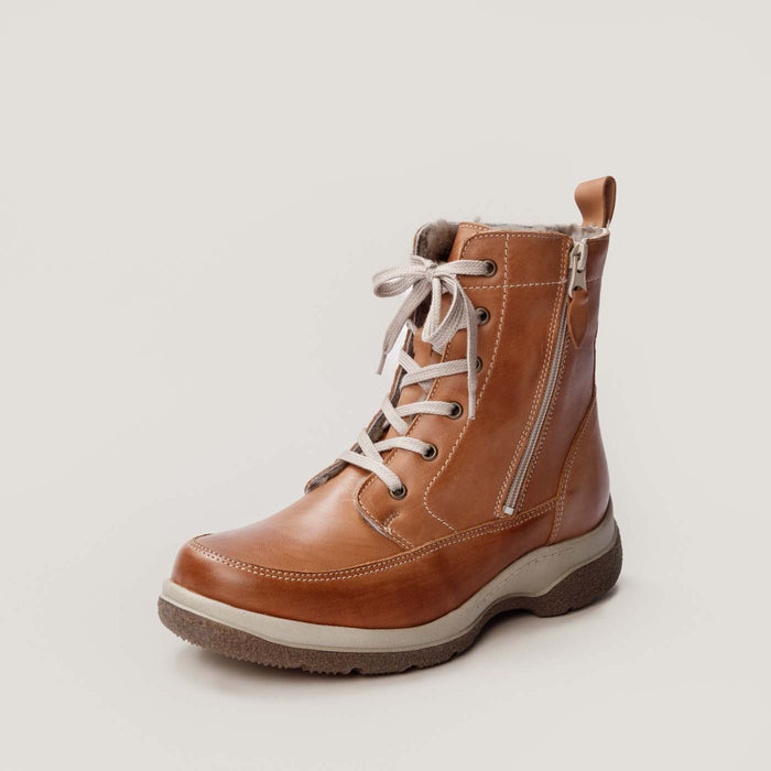 Piqant naisten lammasturkisvuoriset nilkkurit ruskea