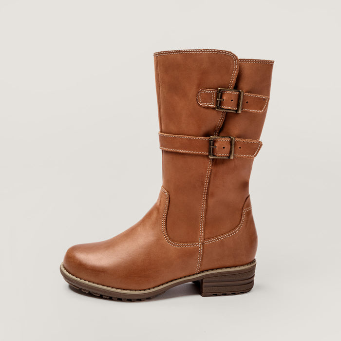 Piqant naisten talvisaappaat lampaanturkisvuorilla ruskea