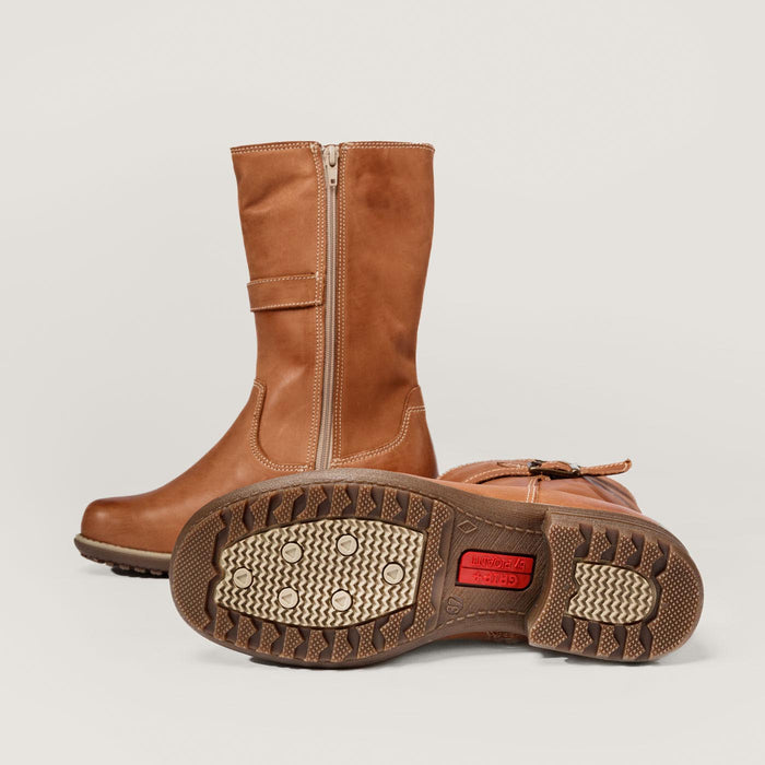 Piqant naisten talvisaappaat lampaanturkisvuorilla ruskea