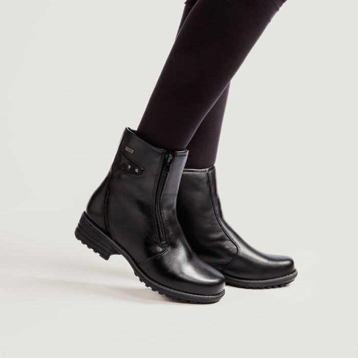 Piqant H-lestiset naisten talvinilkkurit musta