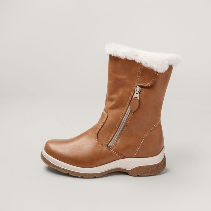 Piqant naisten talvisaappaat lampaanturkisvuorella ruskea