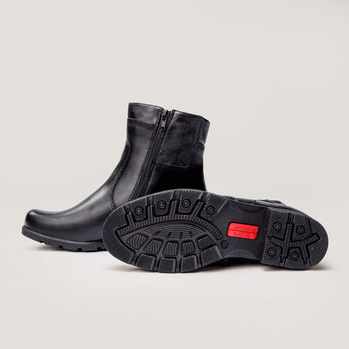 Piqant naisten nilkkurit fleecevuorilla musta