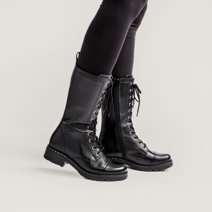 Piqant naisten saappaat musta