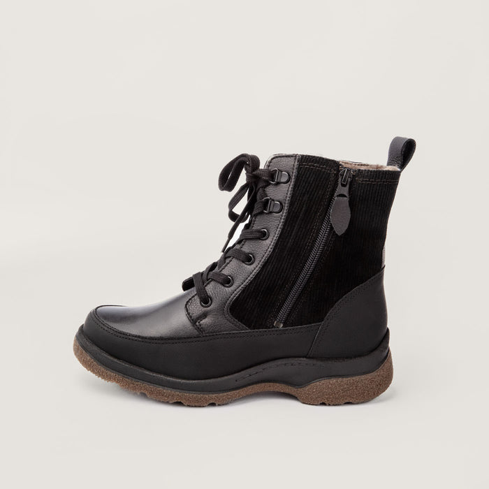 Piqant naisten talvinilkkurit turkisvuorilla musta