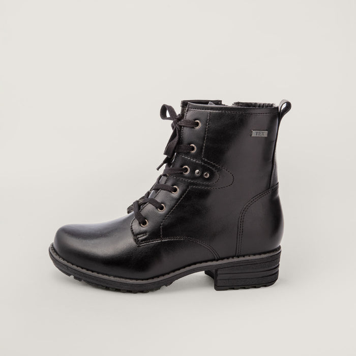 Piqant naisten talvinilkkurit villavuorilla musta