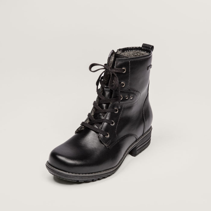 Piqant naisten talvinilkkurit villavuorilla musta