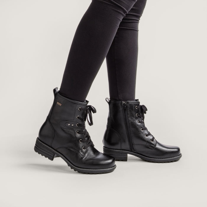 Piqant naisten talvinilkkurit villavuorilla musta