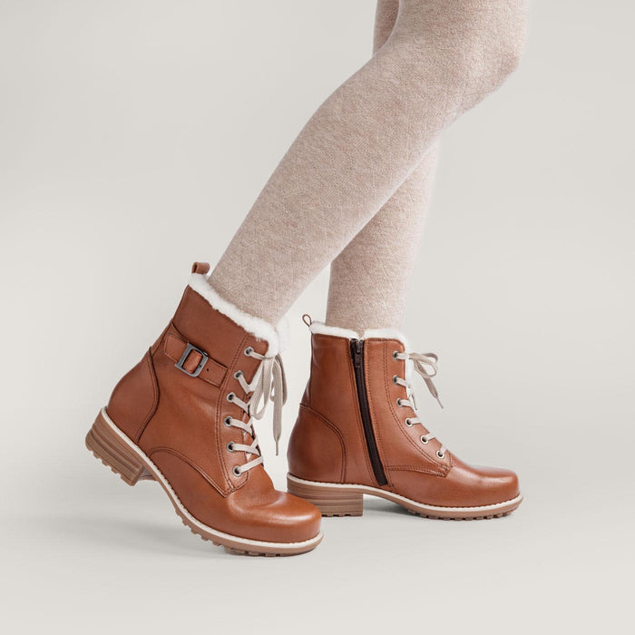 Piqant naisten turkisvuoriset talvinilkkurit ruskea