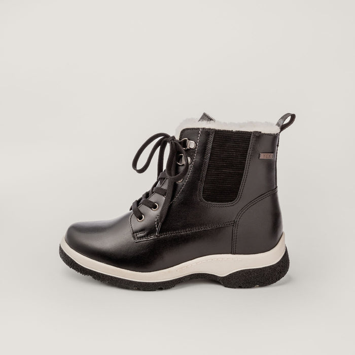 Piqant naisten villavuoriset talvinilkkurit musta