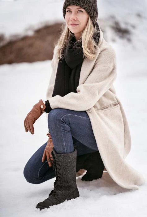 Pomar Jäätikkö huopatossut musta